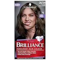 Schwarzkopf Brilliance Cool Browns Permanent Hair Colour, 73 Frosty Brown