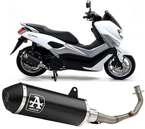 Silenciador con colectores Arrow 53521ann 53068mi para Yamaha N-Max 125
