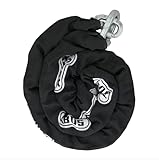 ABUS 14KS 6' Maximum Security Square Chain and Sleeve, 9/16