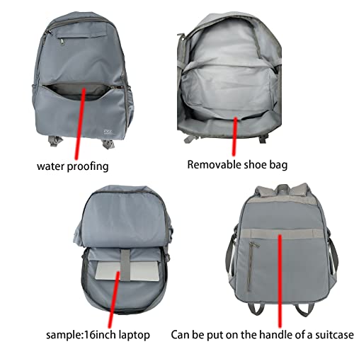 EKE Cork Folding Yoga Mat, 5mm Thickness, Standard Size, Foldable, Lightweight and Portable, Suitable for Yoga, Pilates, Fitness, Sports, Training, Comes with Canvas Carry Bag Good Gift - Image 5