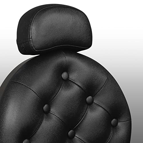 Omysalon Vintage Barber Chair All Purpose Heavy Duty, Hydraulic Recline Salon Beauty Styling Chair Retro, 360 Degree Swivel For Hair Stylist Tattoo Barbershop #TOP1