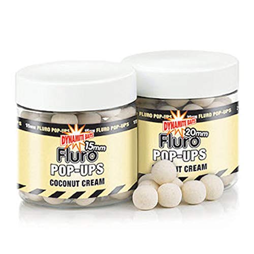Dynamite Baits Coconut Cream Fluropop-Ups10Mm