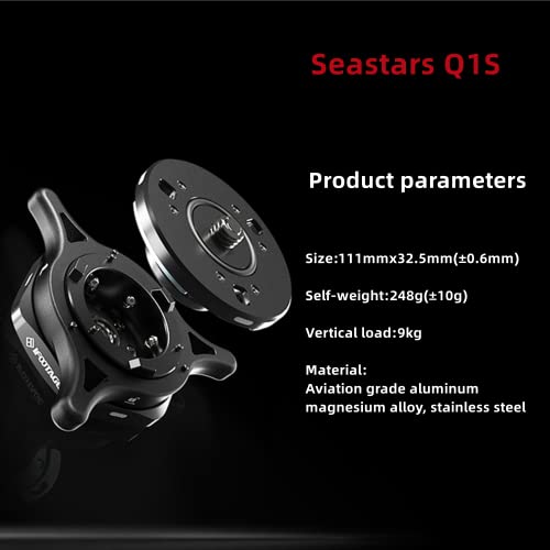 Ifootage Seastar Q1S, Quick Release Plate, Quick Setup Kit With 1/4" 3/8" Screw,Compatible With Slr, Video Camera, Ball Head, Tripod, Monopod #TOP4
