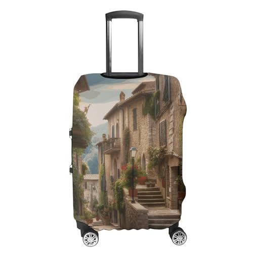 Italy Tuscan Printed Luggage Cover Protector, Fits 18-32 Inch Luggage4