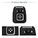 ACROPIX Front Car Mirror Switch Black Plastic Metal Fit for Lincoln Town Car 2004-2008 - Pack of 1