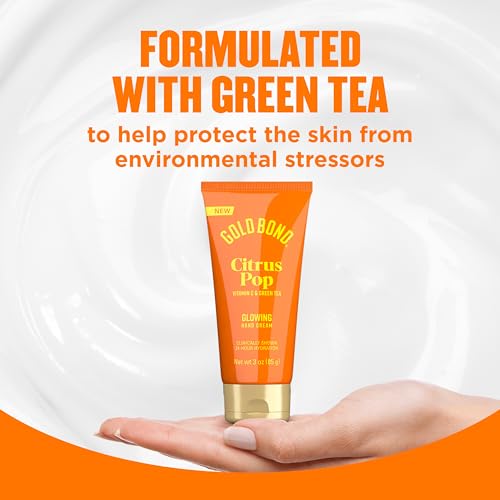 Gold Bond Citrus Pop Glowing Hand Cream Set, Citrus Pop Scent, 3 oz, 4 pk - image 5