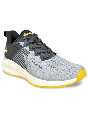 Image of Allen Cooper Training,Walking,Cricket,Gym,Sports Comfortable Running Shoes for Men(851|Grey|Navy Size-6,7,8,9,10)