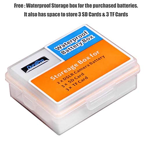 Image of Batmax NP-W126 Battery and Compact LCD USB Dual Charger for Fujifilm Cameras 2 Pack Replacement Battery for NP-W126 NP W126 NPW126