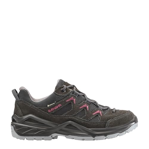 LOWA Halbschuh SIRKOS EVO GTX LO Ws anthrazit/beere, 39.5