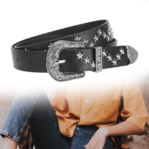 PU Leather Waist Belt Elegant Outfit Stylish Waistband Vintage Conchos Belt For Stylish Outfits2