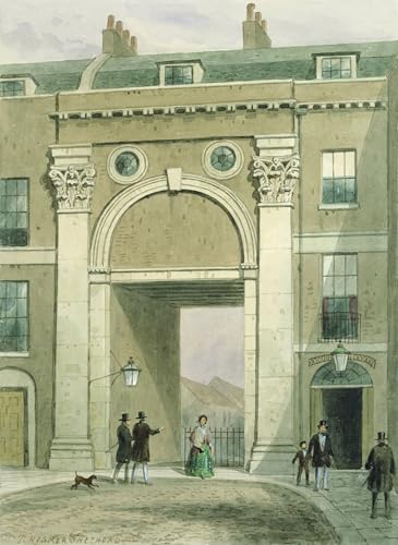 Cuadro decorativo para sala de estar con el lienzo il fiume Essex Street de Hosmer Shepherd