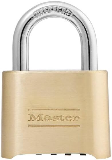 Master Lock 175 Brass Padlock - 24-Pack