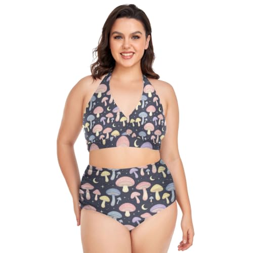 Maillot de bain deux pièces en matériau lisse et soyeux haute élasticité FRODOTGV