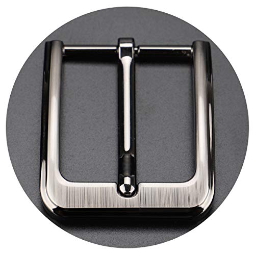 Mcfanbe PT-58265 1.5 Inches (38-40 Mm) Belt Buckle Single Prong Square Replacement Buckle thumb #6