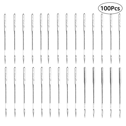 Sewing Machine Needles 100 Pieces Home Sewing Needles Size 9, 11, 14, 16