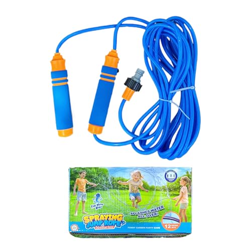 Jeux extérieurs pour fêtes familiales avec cette corde arroseuse