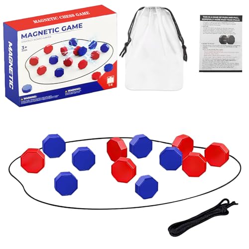 Juego de Ajedrez Magnético con Piedras 20 Piezas miniatura 1