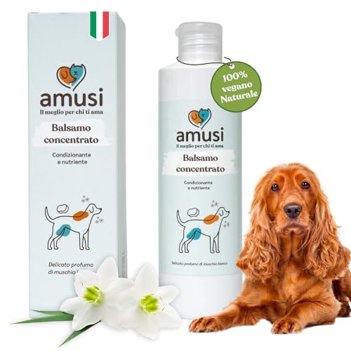 amusi Balm for Dogs Long Hair 250 ml, Made in Italy | Balm...