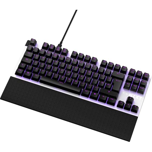 Function TKL 2022 - Tastiera da gioco meccanica per PC - Illuminata - Interruttore RGB lineare - Interruttori compatibili con MX - Hot Swap - Cover in alluminio - Bianca DE (QWERTZ) - Tastiera gaming - Immagine 5