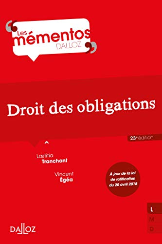 Télécharger Droit des obligations - 23e ed. Livre PDF Gratuit