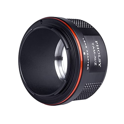 Image of PHOLSY Lens Adapter Compatible with Tamron Adaptall-2 Lens to Nikon Z Mount Camera Body Compatible with Nikon Z fc, Z30, Z9, Z6 II, Z7 II, Z6, Z7, Z5, Z50