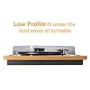 Record Weight Stabilizer by FEMELI,Turntable Weight Clamps-Low Profile to Fits Under Dust Cover of Turntable Vinyl Disc LP Record Player (Black)