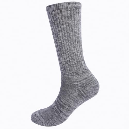 Image of EnerWear 4 Pack Women's Merino Wool Outdoor Hiking Trail Crew Sock