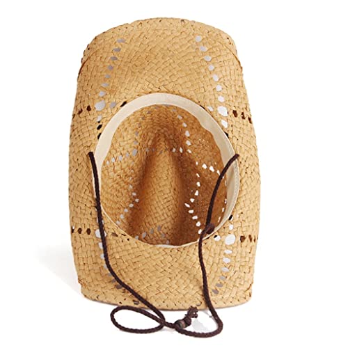 Chapeau de paille pliable pour voyage protégeant du soleil sans s'abîmer