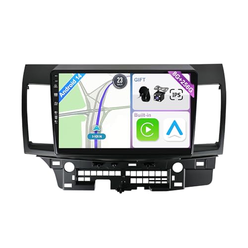 YUNTX [8GB+256GB] Android 13 Autoradio für Mitsubishi