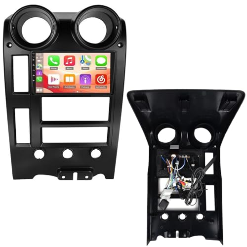 Navigatore satellitare multimediale GPS AHD da 9 Canbus Autoradio con Wireless CarPlay e Android Rear View Backup Camera Sistema Parcheggio Compatibile con Hummer H2 Cadillac Siviglia