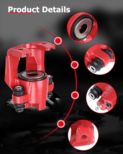 Image of cciyu Rear Left & Right Brake Calipers Assembly 18-4678 18-4679 For Ford For Expedition /For F-150 /For F-150 Heritage /For F-250,For Lincoln For Blackwood /For Navigator /For Town Car