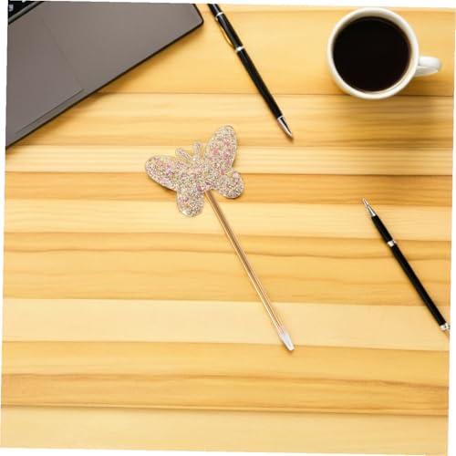 GALPADA bolígrafos gel 6 pcs tinta aqua diseño mariposa miniatura 5