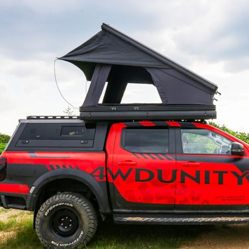 Travel Cat Rooftop Tent Hard Shell,Travel Cat Roof Top Tent Hardshell Rooftop Tents for Jeep SUV Truck Van Car Camping Roof Rack Overland Hard Shell Car Top Tents