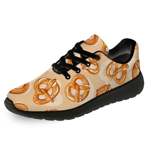 Pretzel Shoes for Women Men Running Tennis Shoes Walking Sneakers Gifts for Men Women
