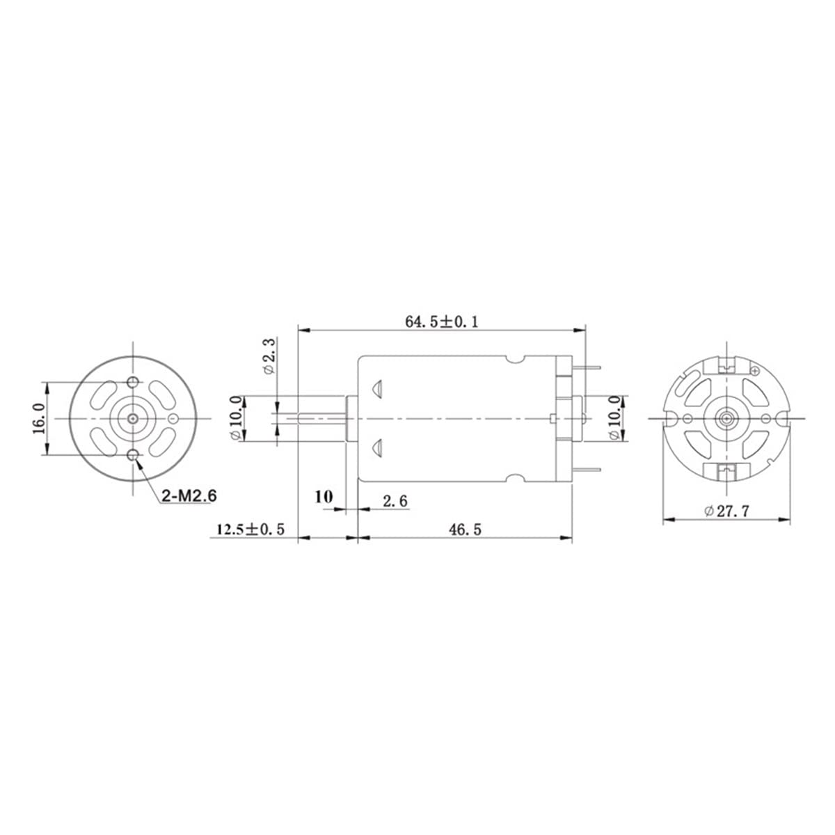 Motore piccolo 390 Motore ruota motrice, Motore giocattolo 390 Motore, Accessori ruote motrici Giocattolo Grande coppia