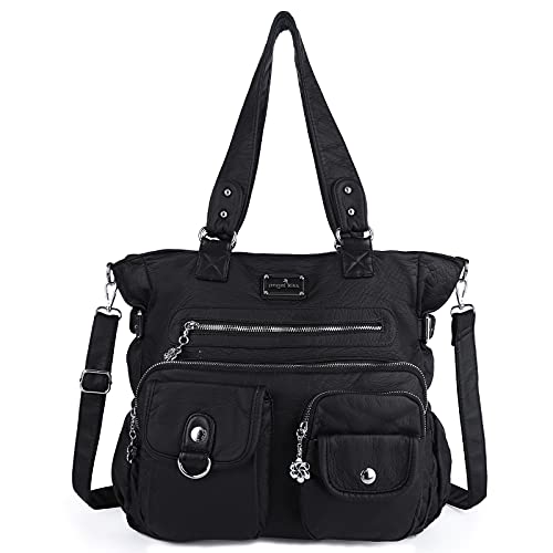 Sac hobo en cuir souple Angel Kiss, l'élégance intemporelle d'un grand cabas chic pour femme