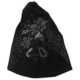 Anneome 秋冬用ローズ花柄ワイドヘッドバンド レディース髪隠し 弾性素材で快適 グレイヘアカバーに おしゃれで多用途なヘアアクセサリー