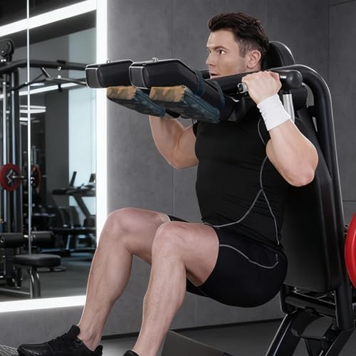 Hack support d'épaule pour squat antidérapant - Accessoire de gym pour musculation