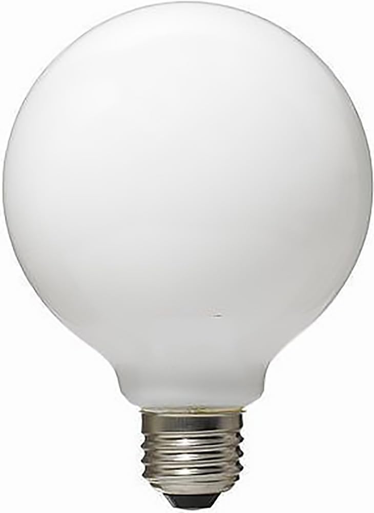 Amazon | ヤザワコーポレーション ボール電球 100W形 径95mm ホワイト