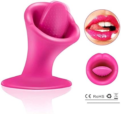 NMQQ Simulador De Sexo Oral, Vibrador De Clítoris Lingual con ...