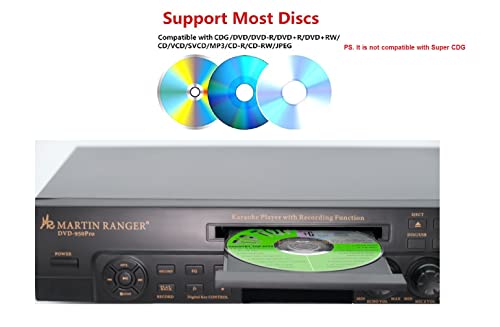 Marin Ranger Hddvd950Pro Hdmi Digital Karaoke Player With Cdg To Mp3G Converter, Dvds Ripping And Usb Digital Recording With Two Free Dm-11Pro #TOP5