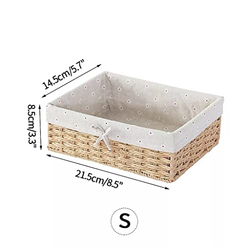 Panière de rangement bureau faite main panier doux ambiance cocooning - 2