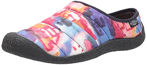 KEEN Women's Howser Slide Casual Comfortable Slippers, New York at Night/Black, 10.5