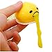 Cute Yellow Round Sucking & Vomiting Lazy Egg Yolk Vent Stress Tricky Game Relief Toys by Juicart