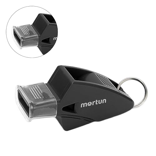 Silbato deportivo con cordón y clip miniatura 5
