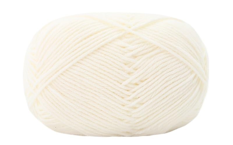 Fil de coton pour crochet, 5 rouleaux de fil artisanal doux coloris 51 pour amigurumis et doudous