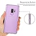 Casetego Compatible with Galaxy S9 Plus Case,360 Full Body Two Piece Slim Crystal Transparent Case with Built-in Screen Protector for Samsung Galaxy S9 Plus-Crystal Clear
