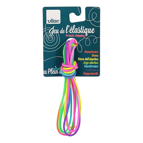 Vilac- Jeu de l'élastique - Jeux de Plein air pour Enfant - 3120, Moyen