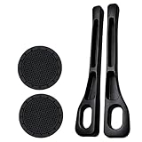 4Pcs Car Organizer, Stable Storage Car Seat Gap Filler, Cup Holder Coaster, Universal Leak-Proof Side Gap Filler for Phones, Keys, Cards for All Cars, SUVs, Trucks (Black)