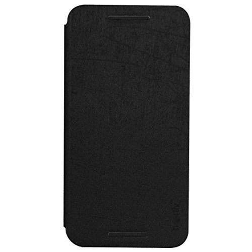 Image of Heartly Premium Luxury PU Leather Flip Stand Back Case Cover for LG Nexus 5X LG-H791 / Nexus 5 2015 - Best Black (Not for LG Nexus 5)